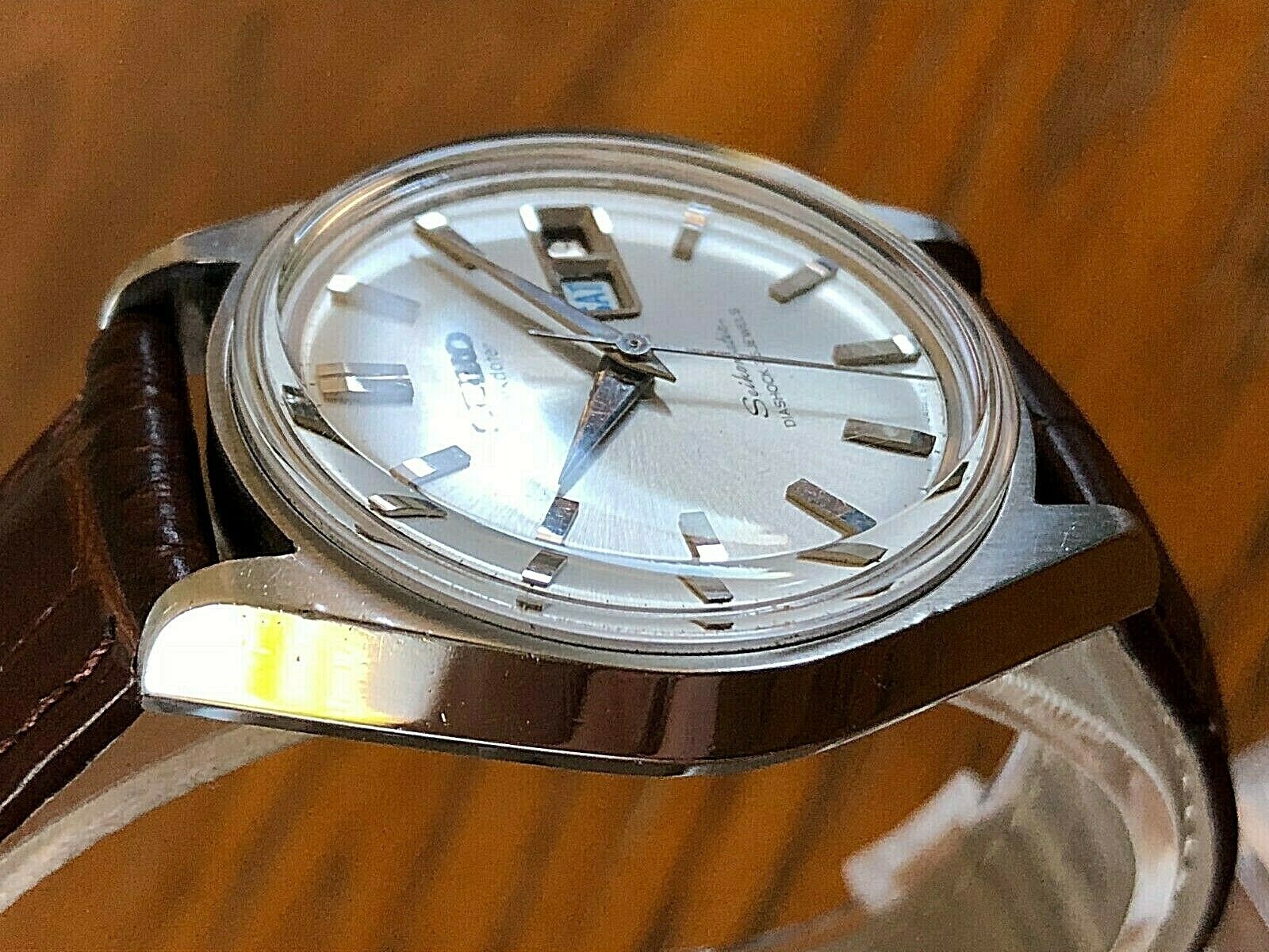 VERY RARE VINTAGE 1965 SEIKO SEIKOMATIC WEEKDATER 35J. AUTOMATIC 