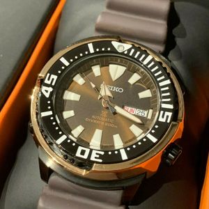 SEIKO PROSPEX SRPD14K1 Rose Gold Baby TUNA 200M Divers Watch (Limited  Edition) | WatchCharts
