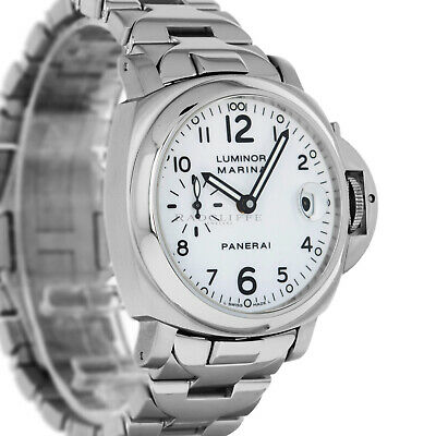 Panerai PAM00051 H Luminor Marina White 51 Factory Service Steel Automatic PAM51 WatchCharts Marketplace