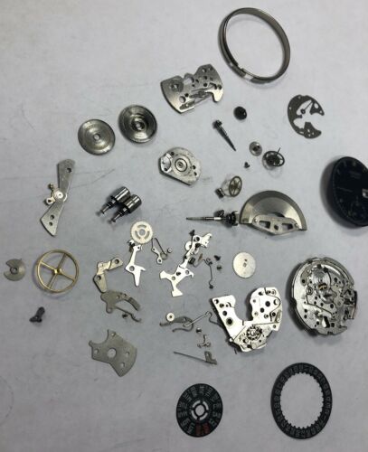 Vintage Seiko 6139 6009 Pogue Chronograph Movement Parts Dial