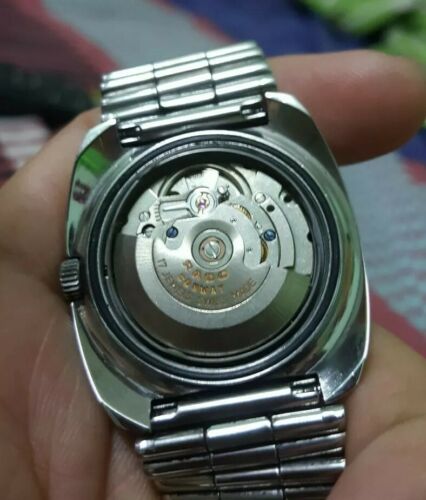 VINTAGE RADO AMBER GAZELLE AUTOMATIC SWISS MENS WATCH ALL