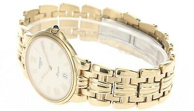 TISSOT Marquise 36MM Cream Dial SS Men's Watch L260 GOLD