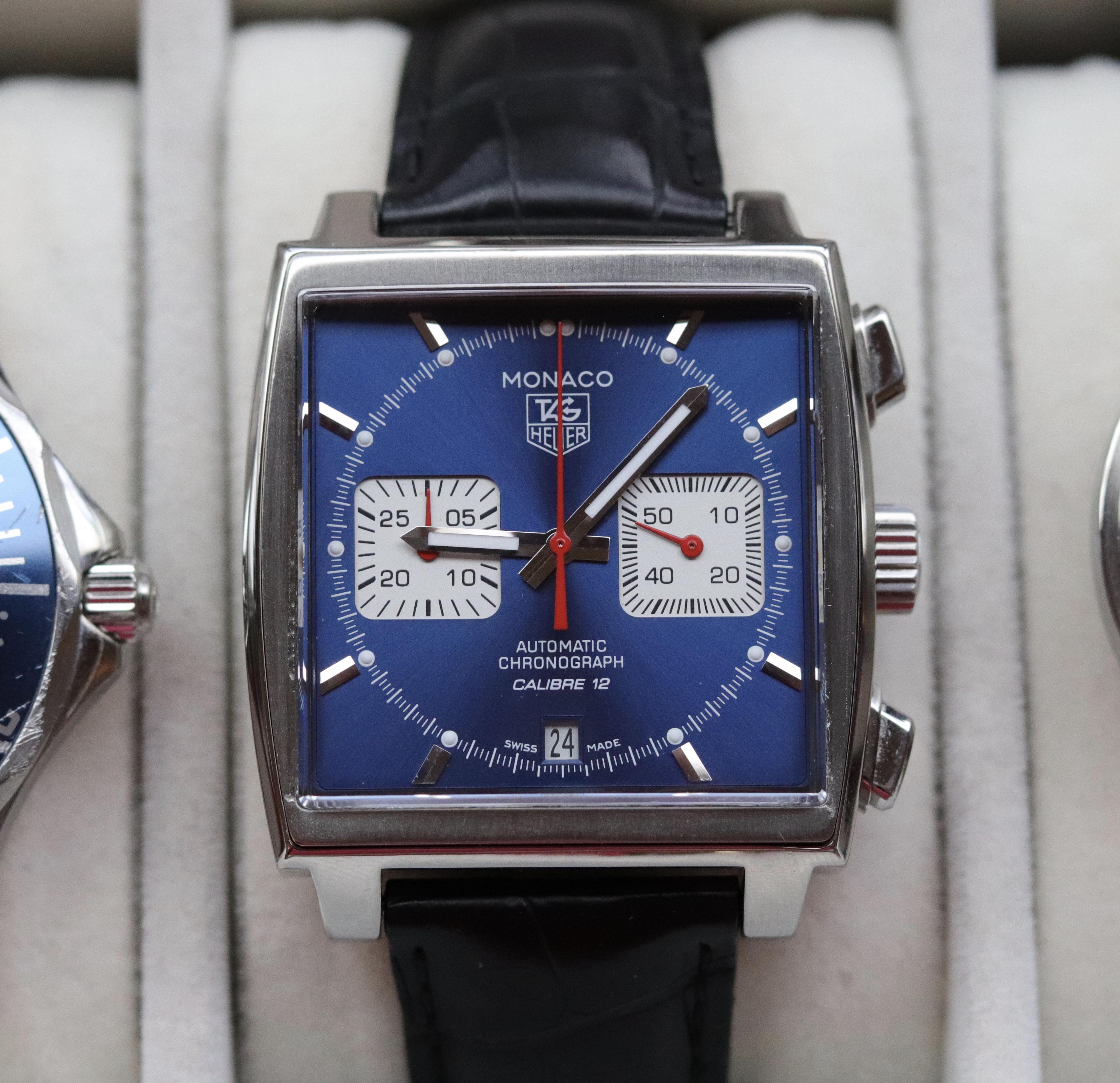 TAG Heuer Monaco Calibre 12 Steve McQueen CAW2111