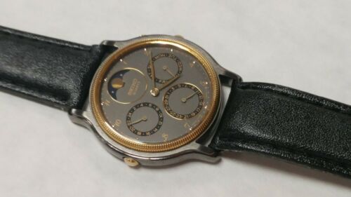 Rare Vintage SEIKO Stainless Steel CHRONOGRAPH 7F38 6030