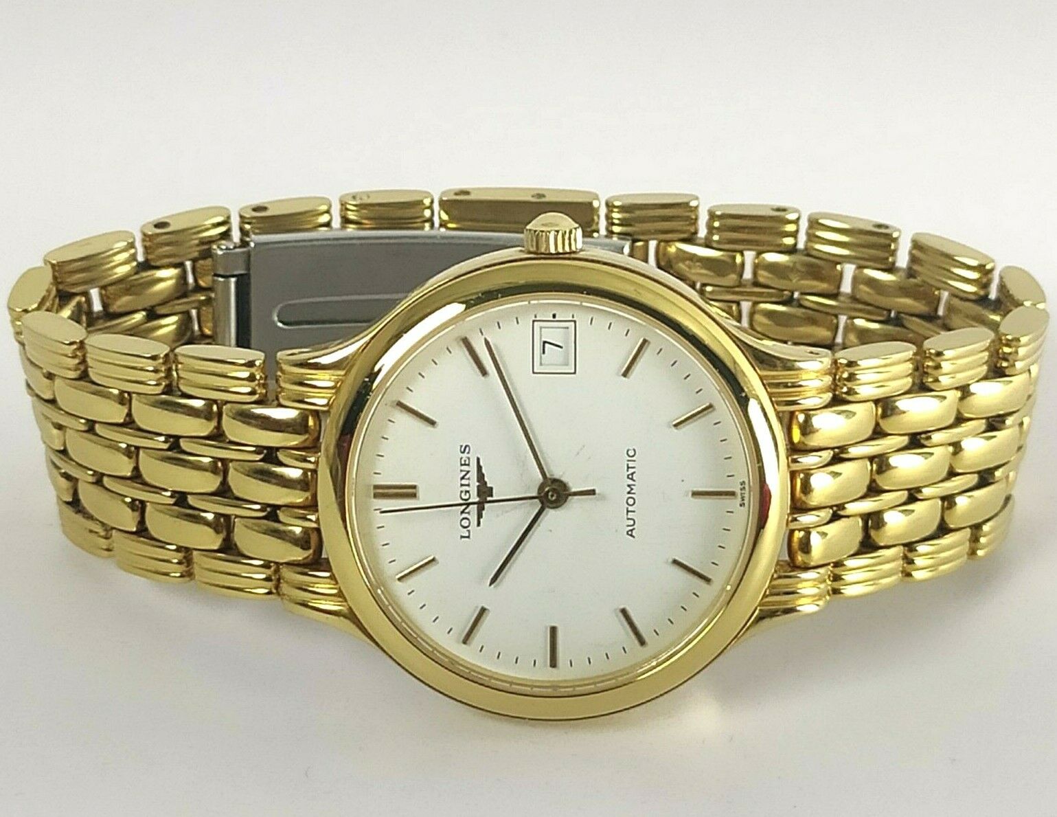 AUTHENTIC LONGINES PRESENCE AUTOMATIC L5 650 2 GOLD PLATED MEN S