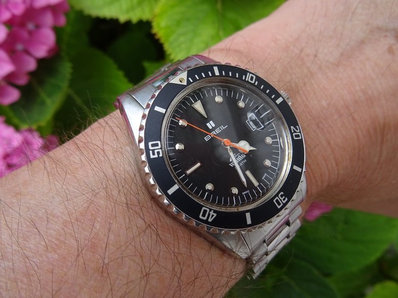 Breil Manta 80 s Monnin 37mm Diver 200 Swiss Made ETA