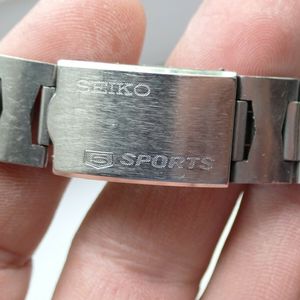 Seiko 19MM Razor Bracelet 6119-831 5 Sports Exceptionally Rare Find Never  Polish | WatchCharts