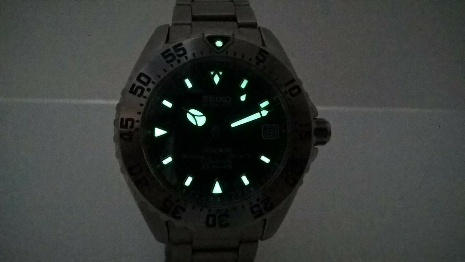 Very Rare Seiko SCVF001 4S15-7000 Titanium Hi-Beat Automatic