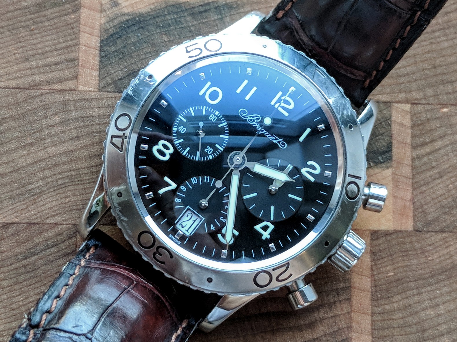 FS BREGUET TYPE XX 3820 TRANSATLANTIQUE WatchCharts Marketplace