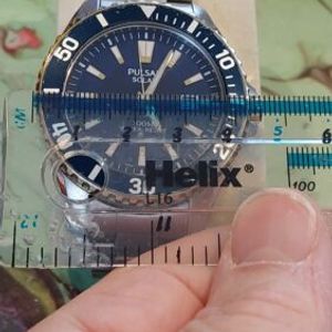 Pulsar by SEIKO Mens AS32-X003 SOLAR Sport Watch with Date 