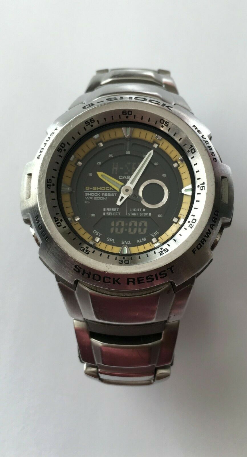 casio wr200m set time