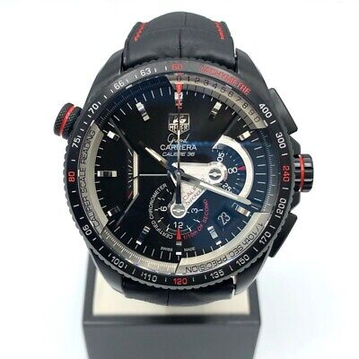 AUTH TAG HEUER GRAND CARRERA CALIBRE 36RS CAV518.FC6237 AUTOMATIC