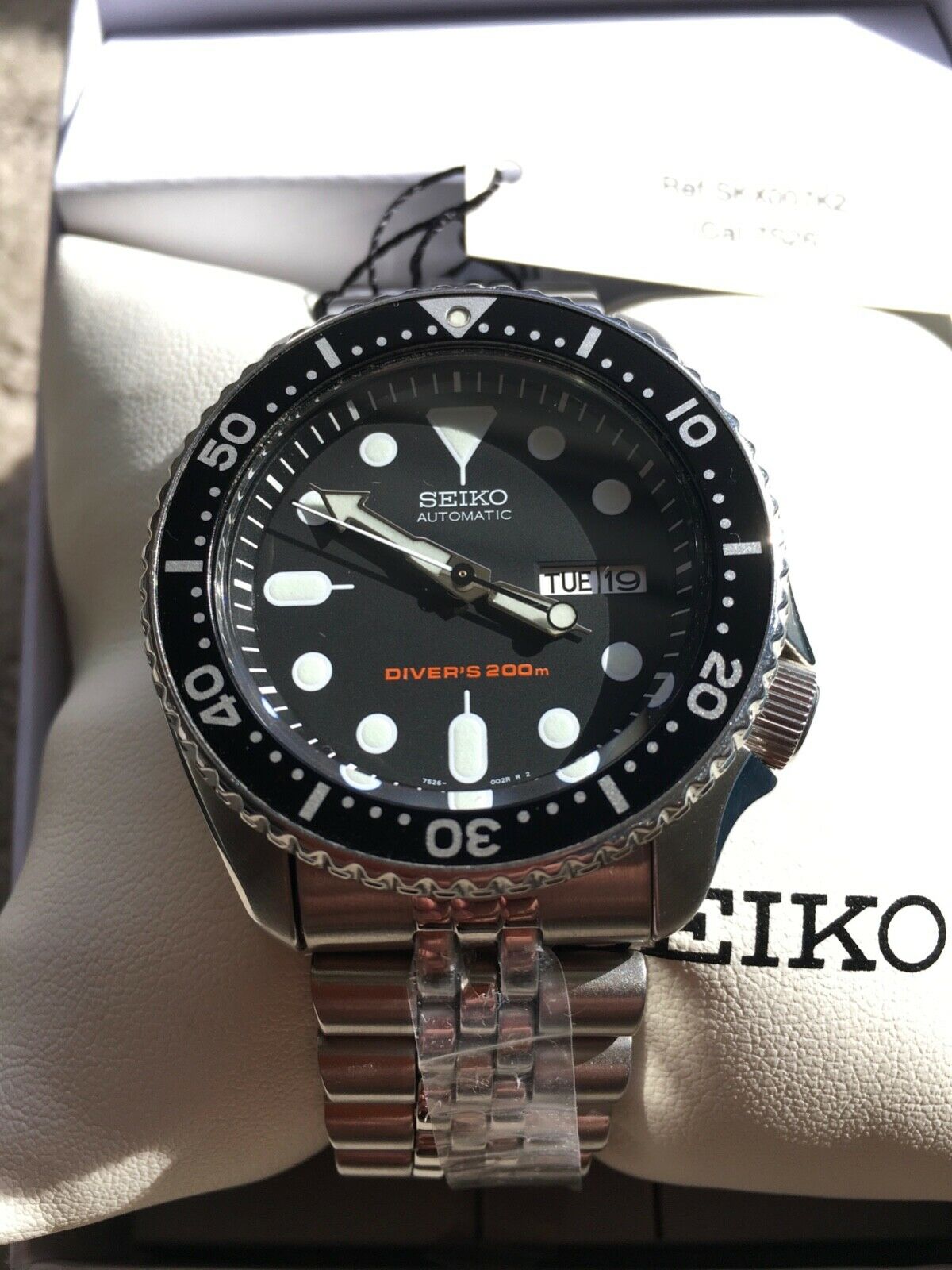 Divers Automatic Men's Watch 200m w/ Uncle Seiko GL831 SKX007 WatchCharts