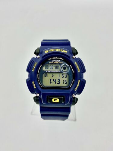 g shock blue yellow