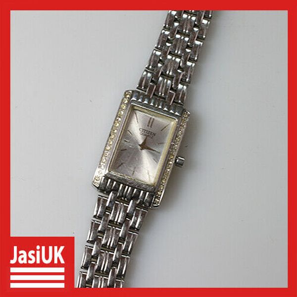 CITIZEN 5920 Japan Women's Women Ladies' Quartz Chrome Wrist Watch