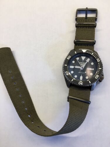 Seiko Diver Automatic SRPD91 Black Wrist Watch for Men | WatchCharts