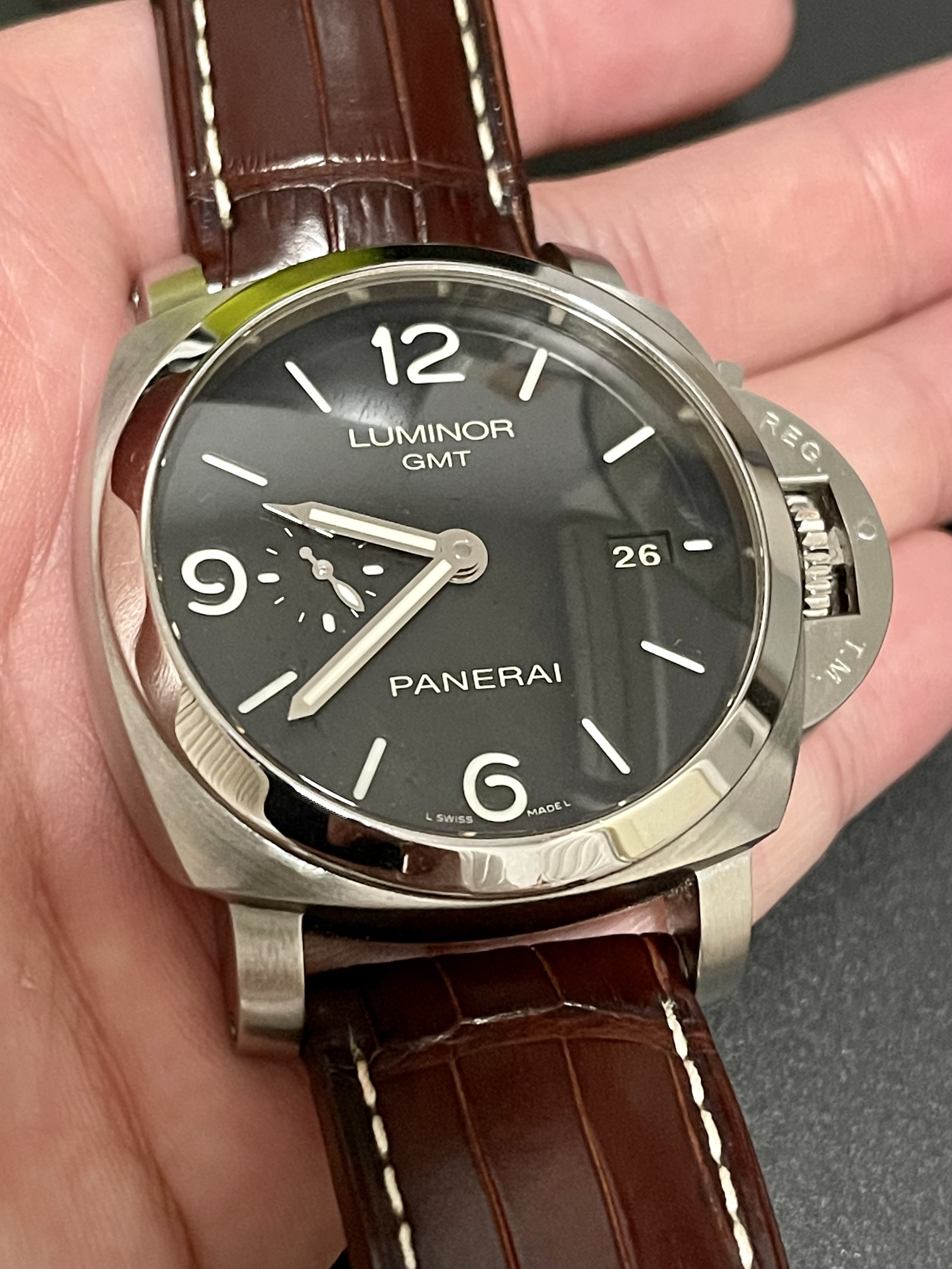 FS Panerai Luminor 1950 3 Days GMT PAM 320 WatchCharts