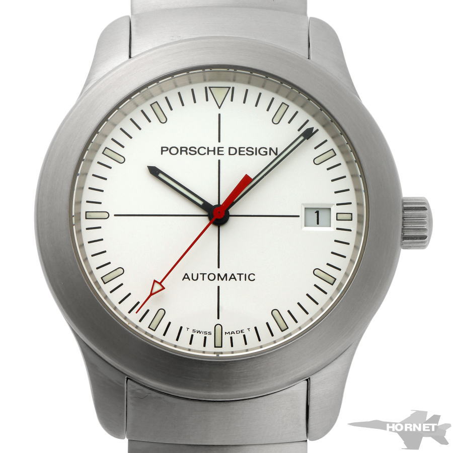PORSCHE DESIGN by ETERNA Round Watch Automatic 6602.41 Silver Dial