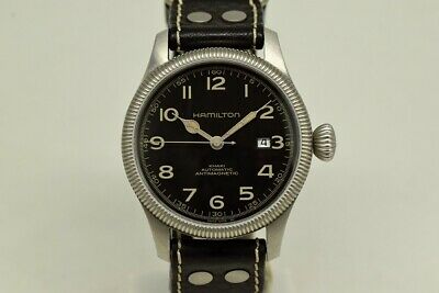 HAMILTON H604551 Khaki Team Earth Harrison Ford Automatic Black