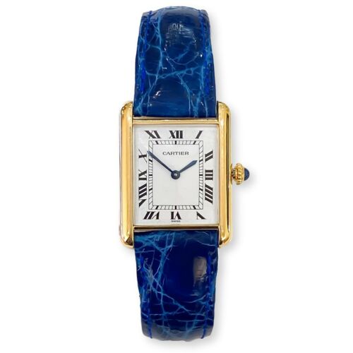 Cartier Tank Louis 78086 18kt Yellow Gold Mechanical Movement