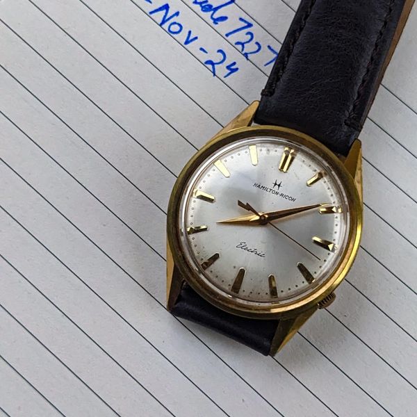 Montre Vintage Hamilton Ricoh Electric 555E - Années 1960, Unisexe, Occasion