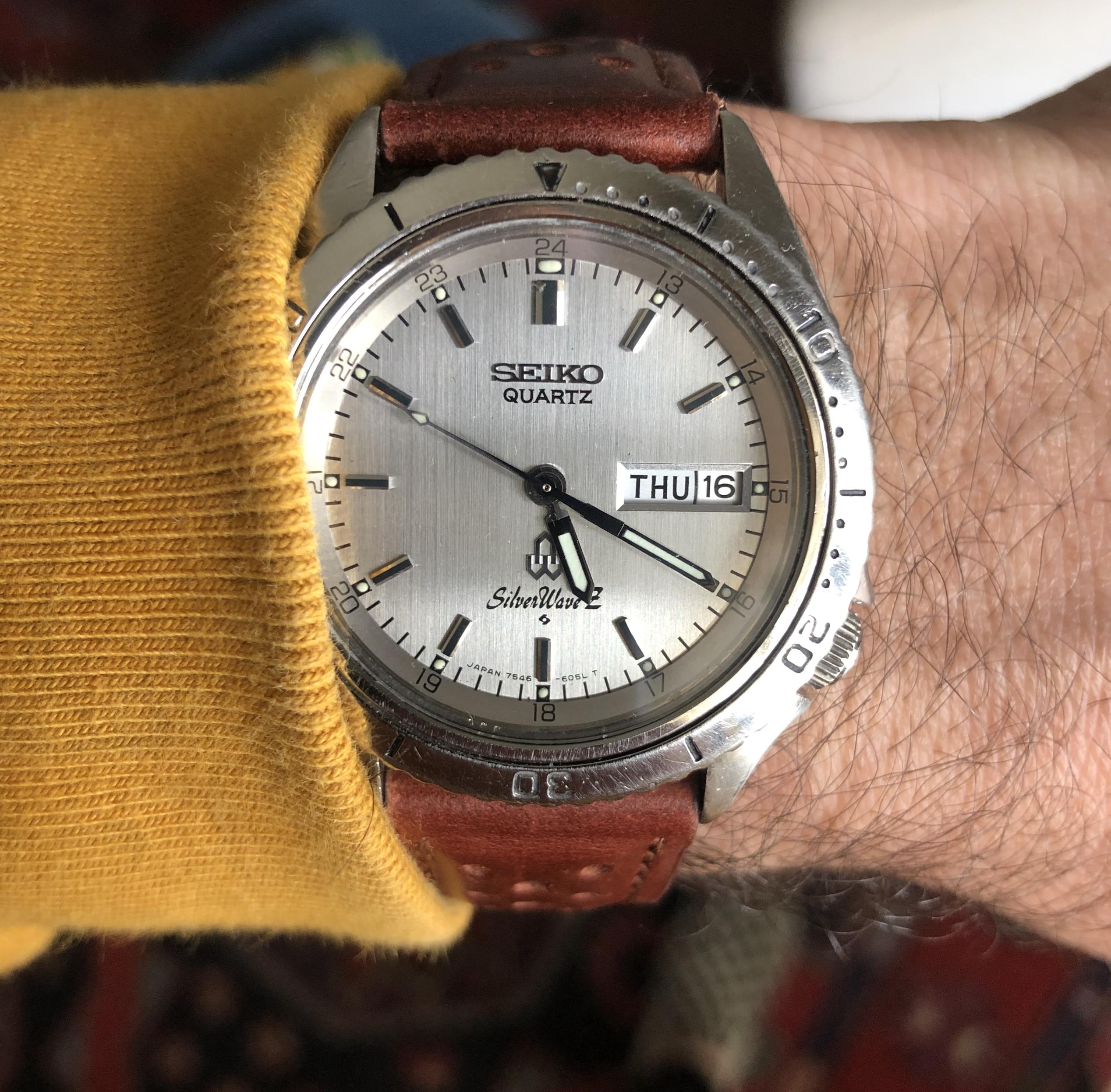 WTS] 1978 Seiko Silver Wave 7546-605A $250 | WatchCharts
