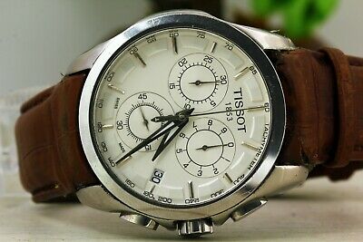 Tissot Couturier chronograph quartz wristwatch TO35617A Swiss made