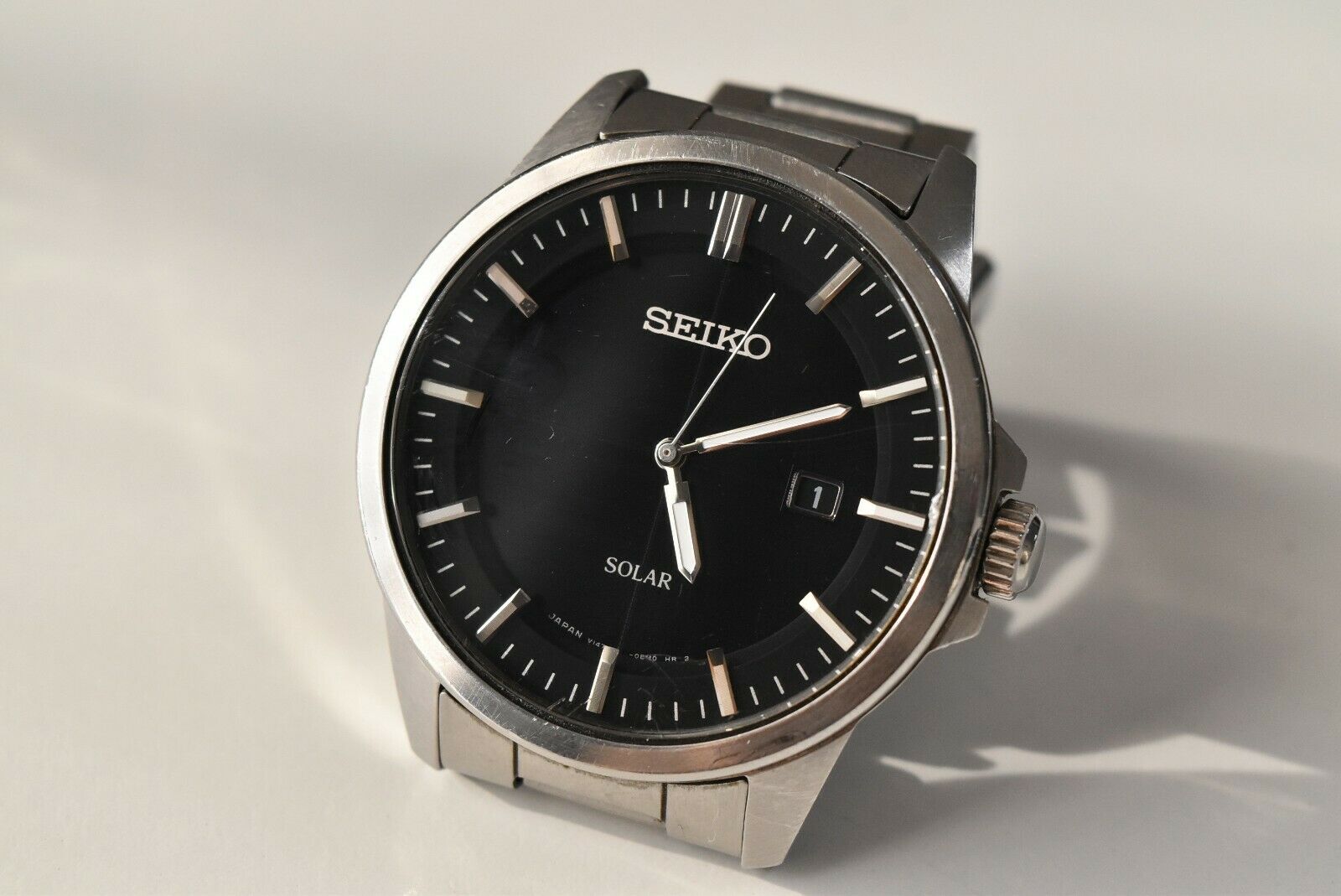 セイコー/SEIKO/ソーラー SOLAR V147-0AF0 メンズ SEIKO セイコー