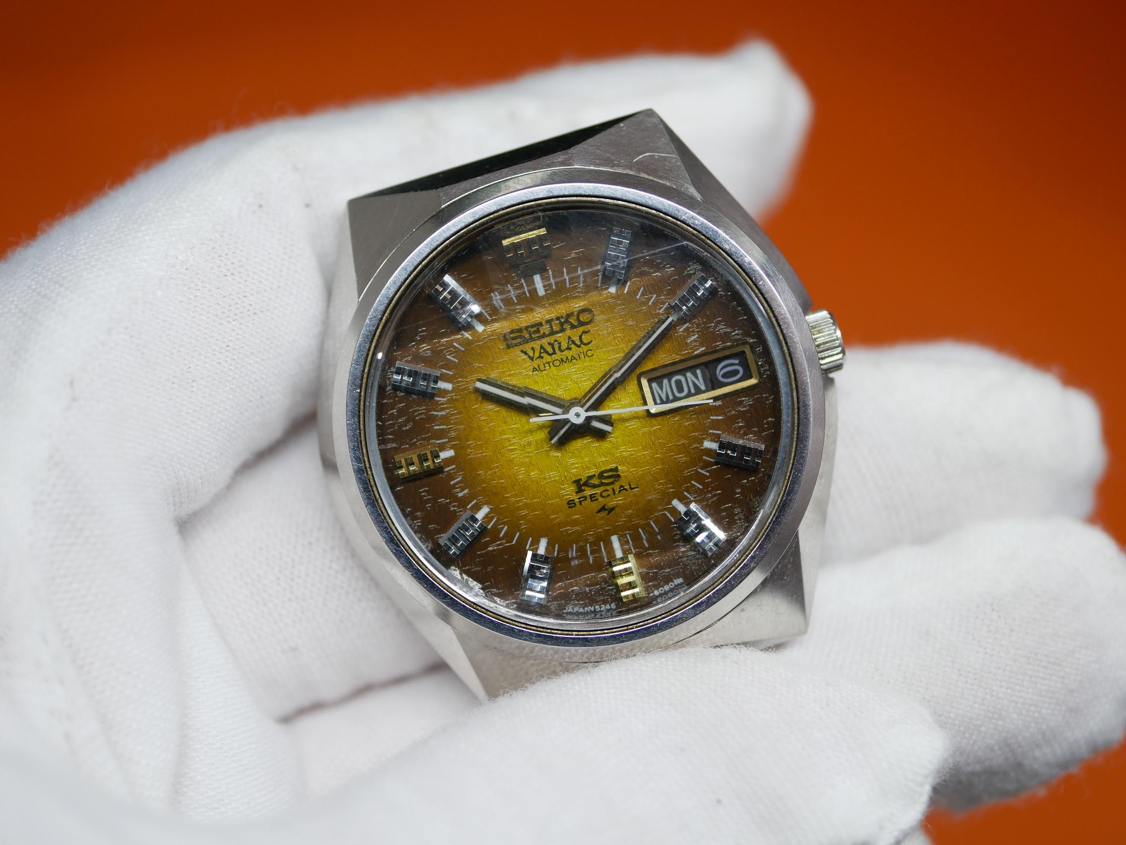 WTS] Rare King Seiko Vanac Special Automatic with Faceted Crystal