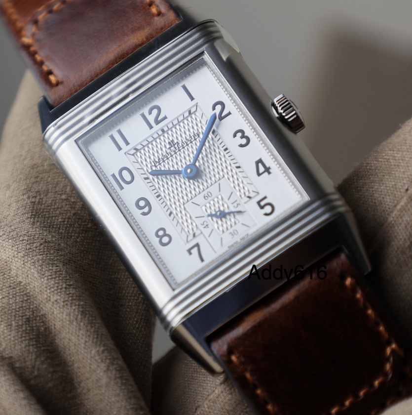 FSOT BNIB JLC Reverso Classic Medium Classic Fagliano Strap