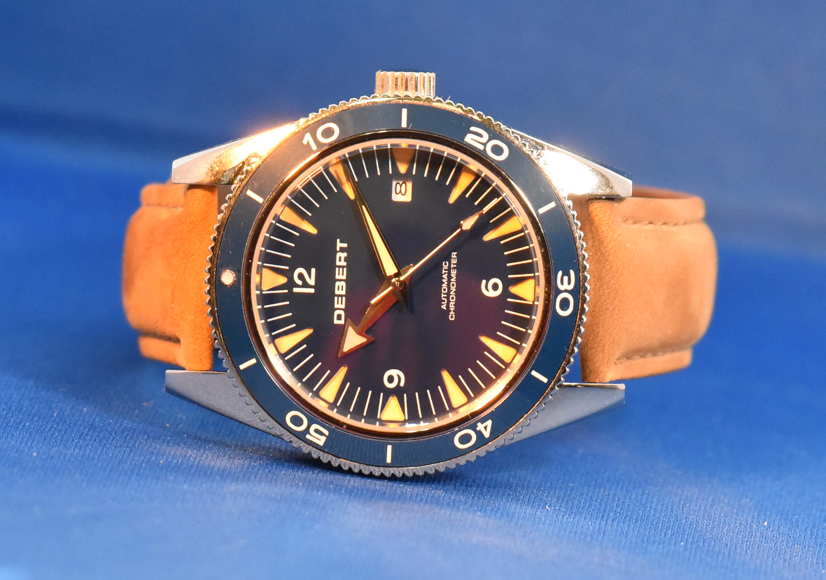 SOLD:Seamaster 300 Homage by Debert, Miyota 821A Automatic Movement,  Sapphire Crystal | WatchCharts Marketplace