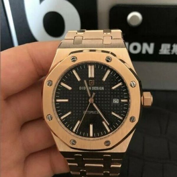 Idun MOP Dial 2 Tone Rocking Charm Watch main image 0