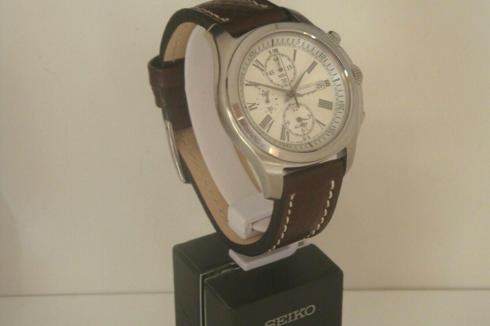 Seiko Executive Chronograph. 7t62 0KR0. Second gen. Gents watch