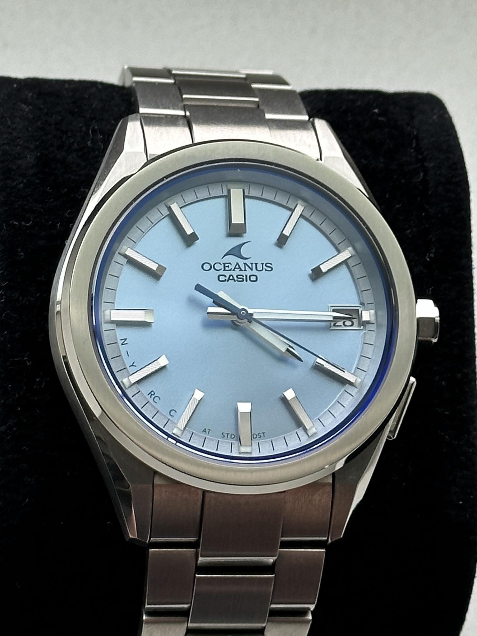 WTS] Casio Oceanus OCW-T200S-2AJF w/rare light blue dial 
