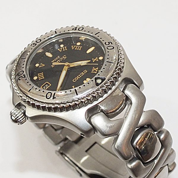 SEIKO Seiko 7N35-6080 Diver Watch 200m Waterproof Quartz Men's