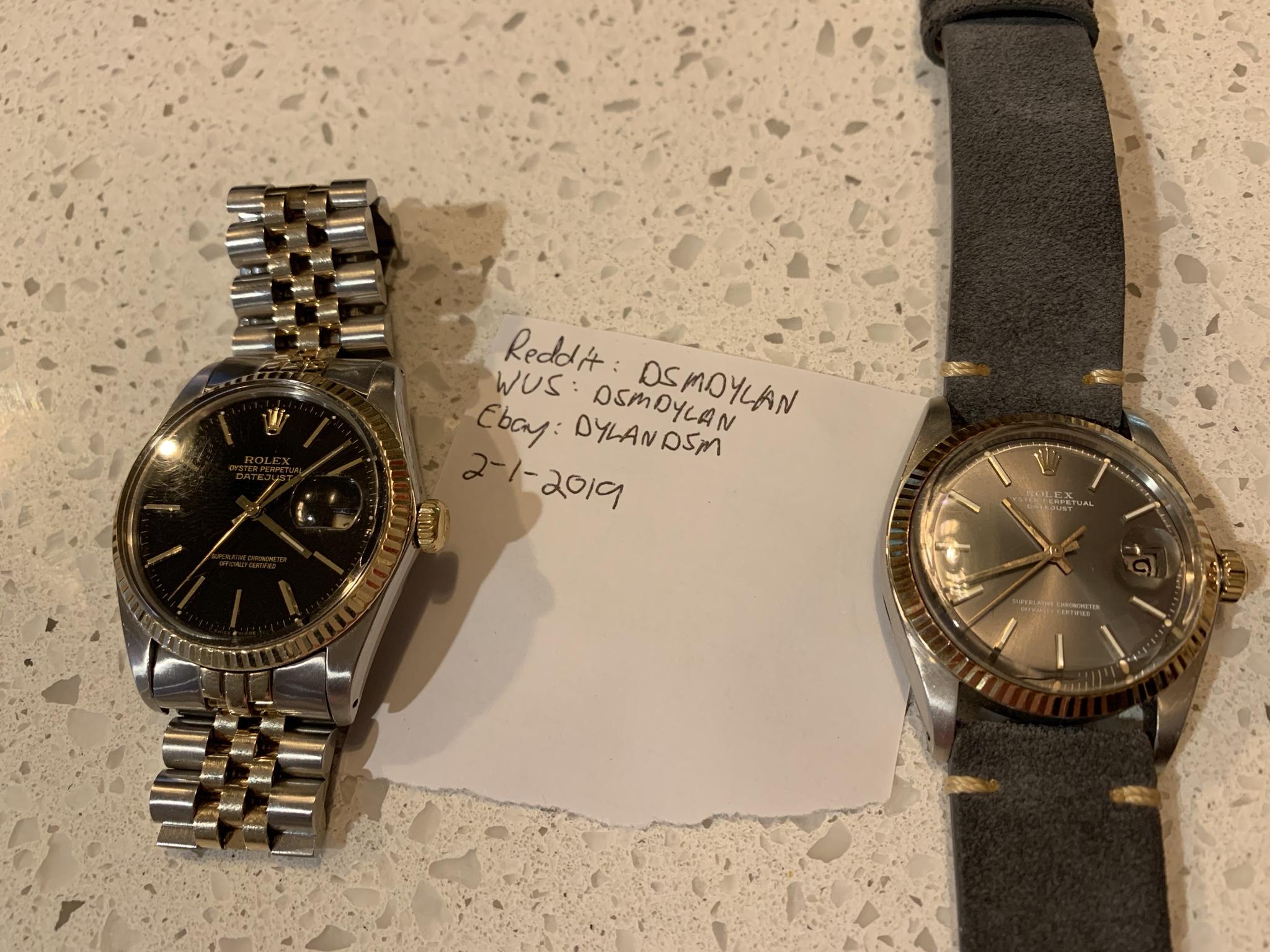 WTS 1976 Rolex Datejust 1601 sigma dial WatchCharts Marketplace