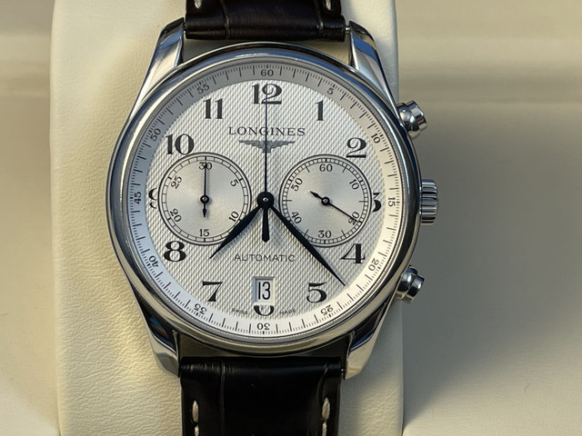 FS Longines Master Collection Chronograph. L2.629.4.78.3 Steel