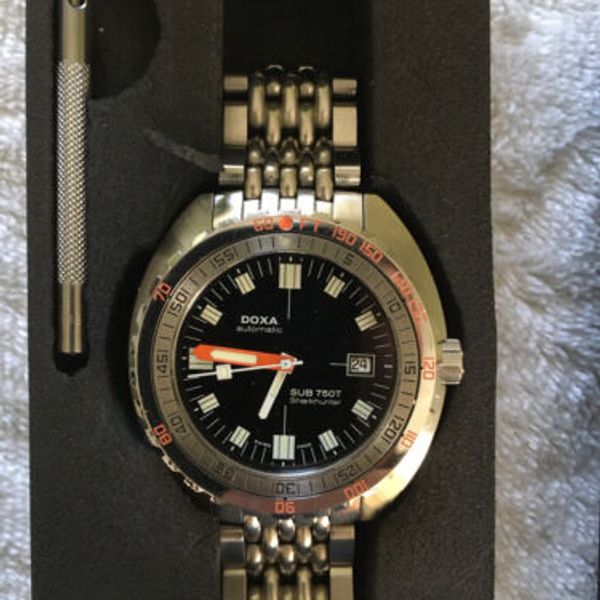 Doxa SUB 750T Sharkhunter COSC Dive Watch WatchCharts Marketplace