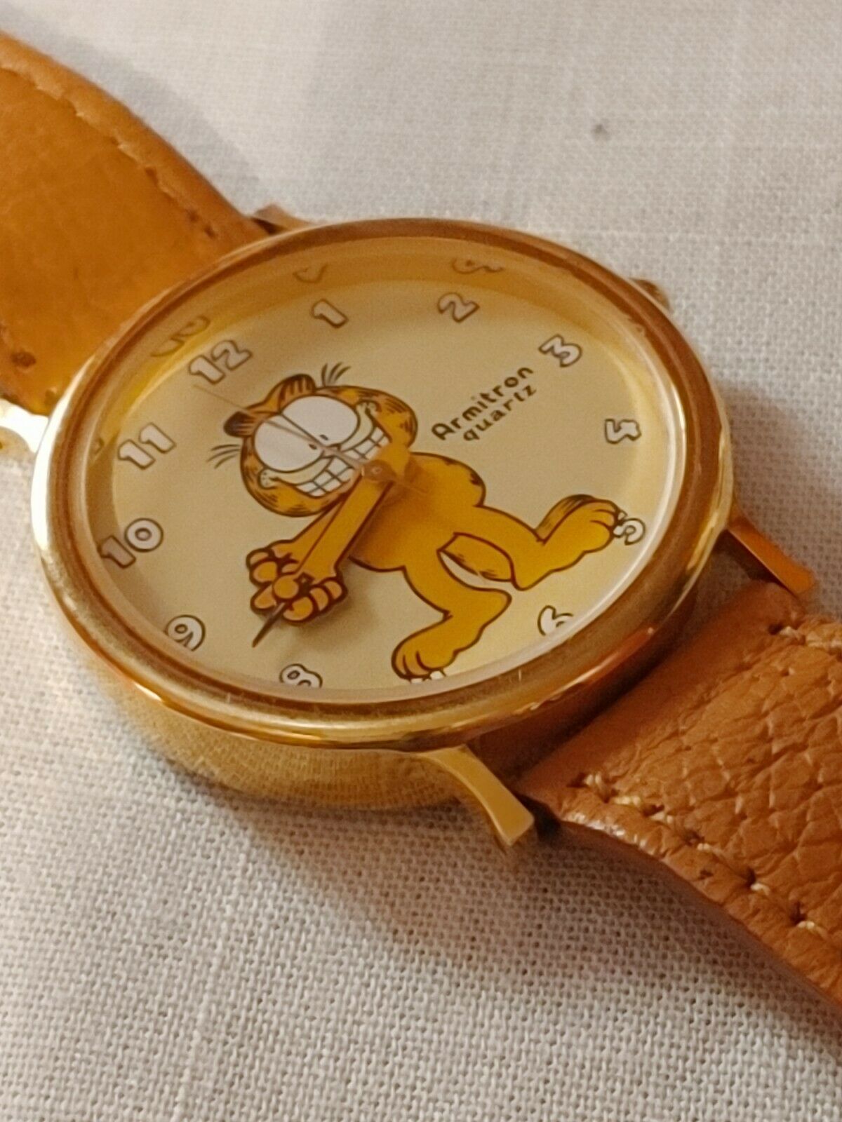 Vintage 1978 Garfield Cat Watch by Armitron Water Resistant