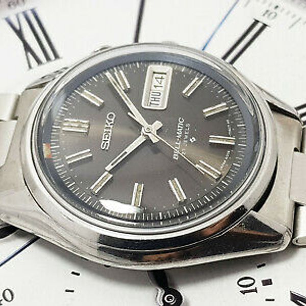 RARE SEIKO BELL MATIC ALARM 4006-7012 27 Jewels AUTOMATIC BLACK DIAL GENTS.  | WatchCharts