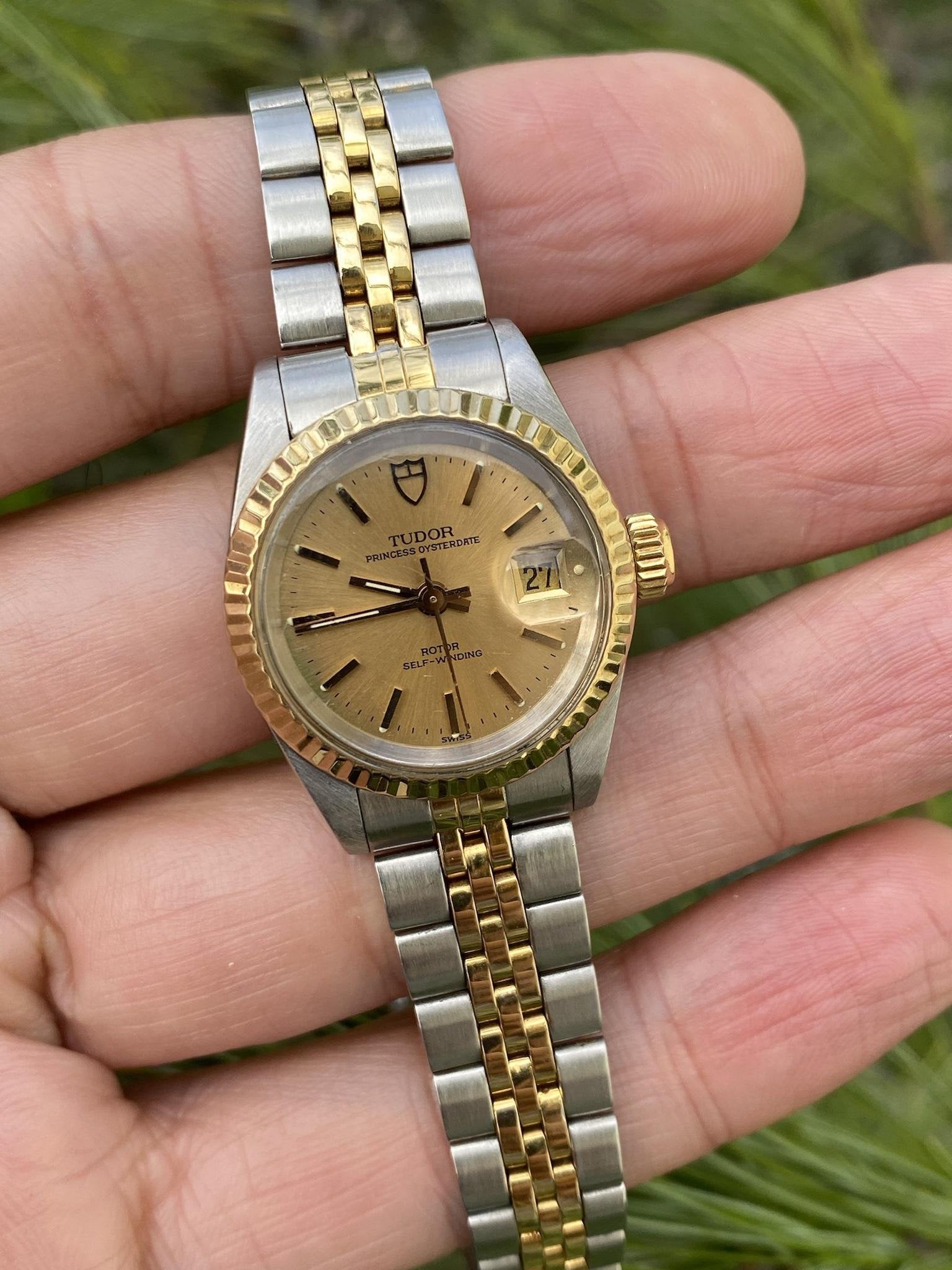 Tudor princess oysterdate rotor hotsell self winding