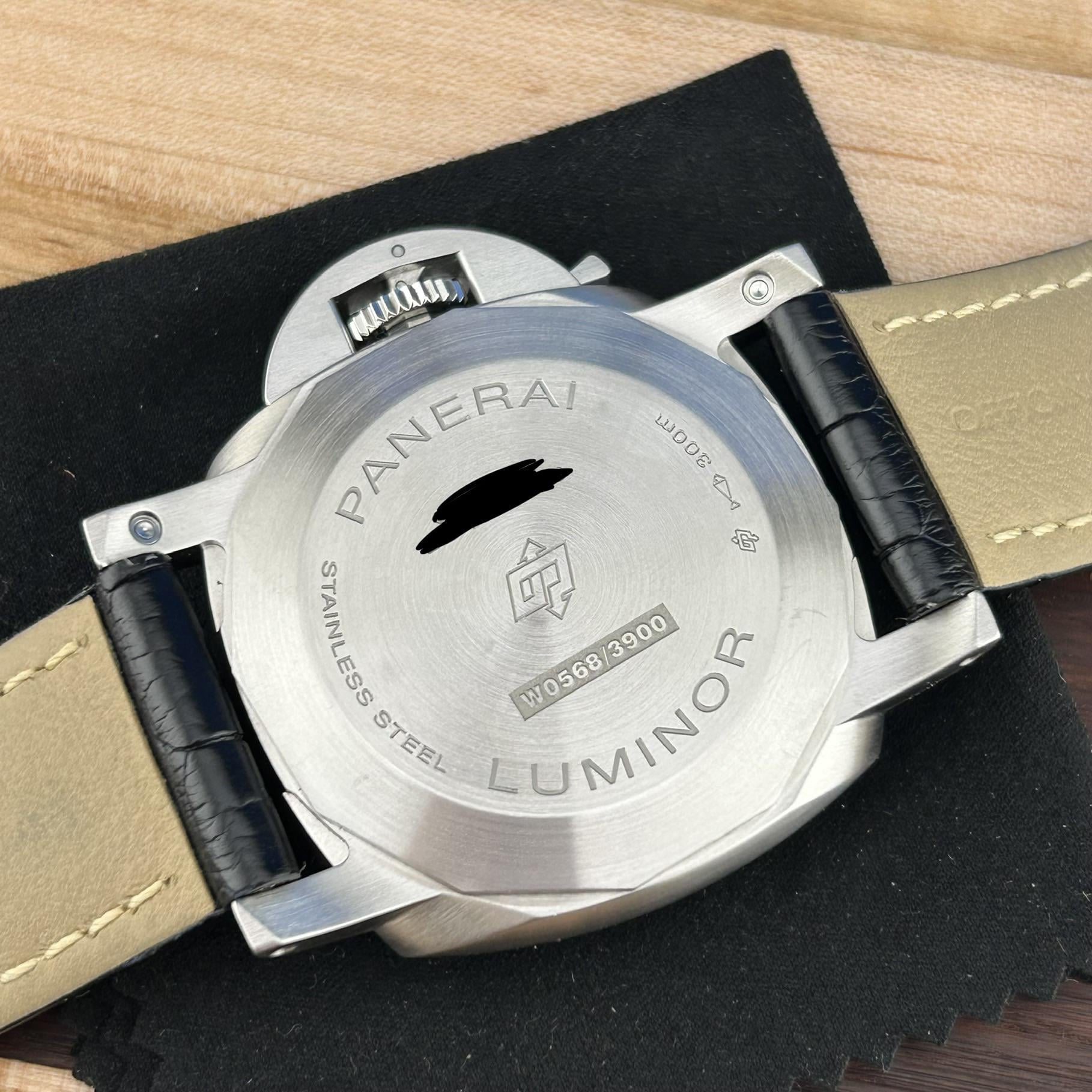 WTS Panerai Luminor Marina PAM01313 Blue Dial Stainless Steel