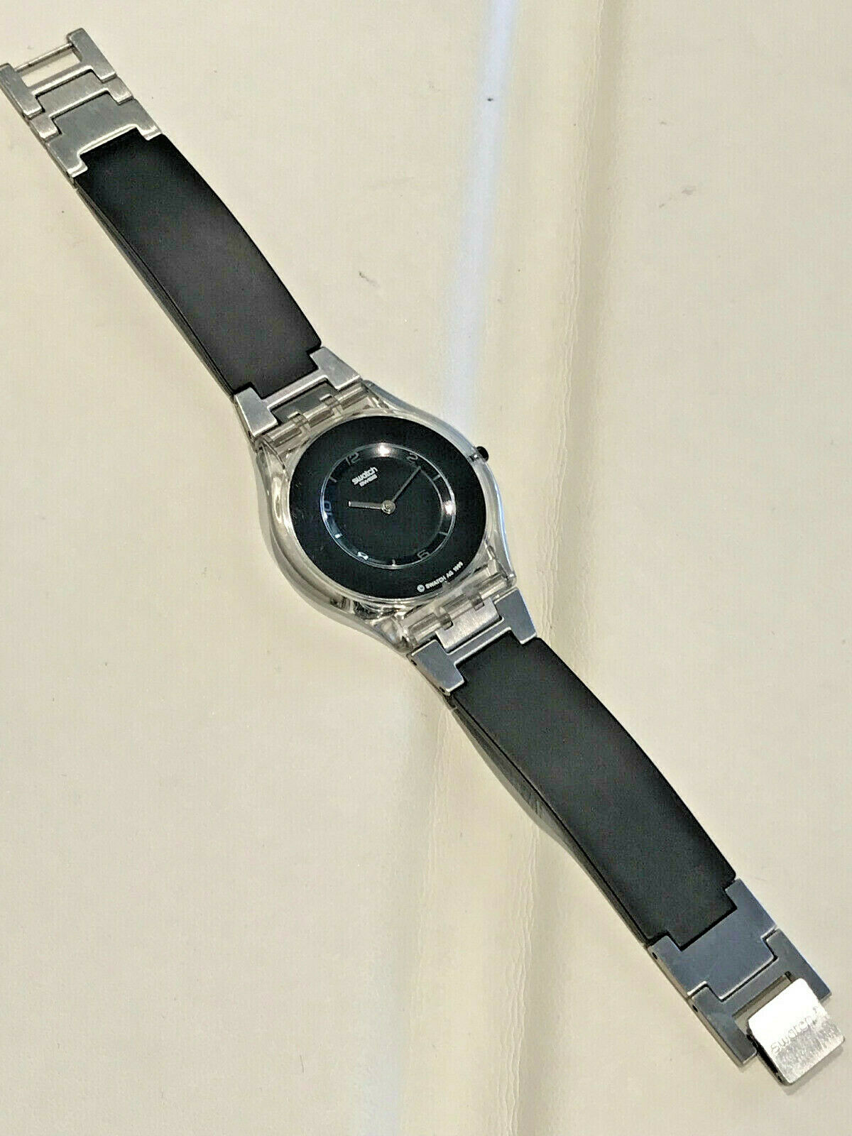 Swatch Watch - SFK116 - PURE BLACK super s l i c k > Swatch Skin Watch  main image 2