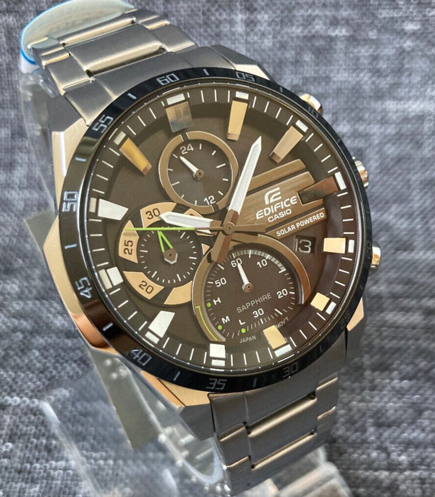 Edifice casio hotsell solar powered wr100m