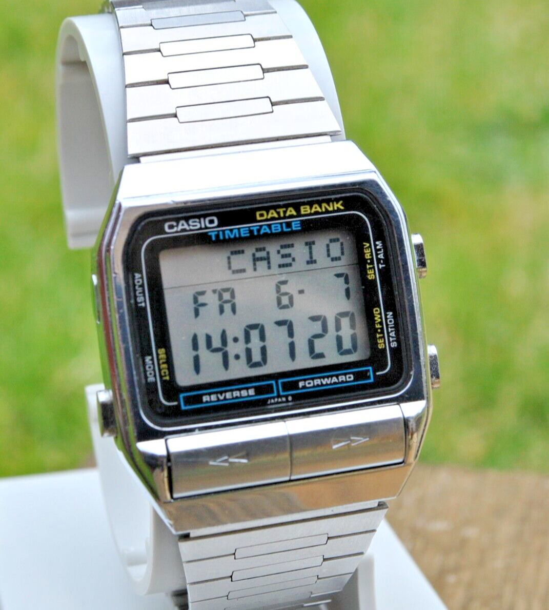 Casio DBT-700 Vintage Digital Data Bank Timetable Watch Module 662