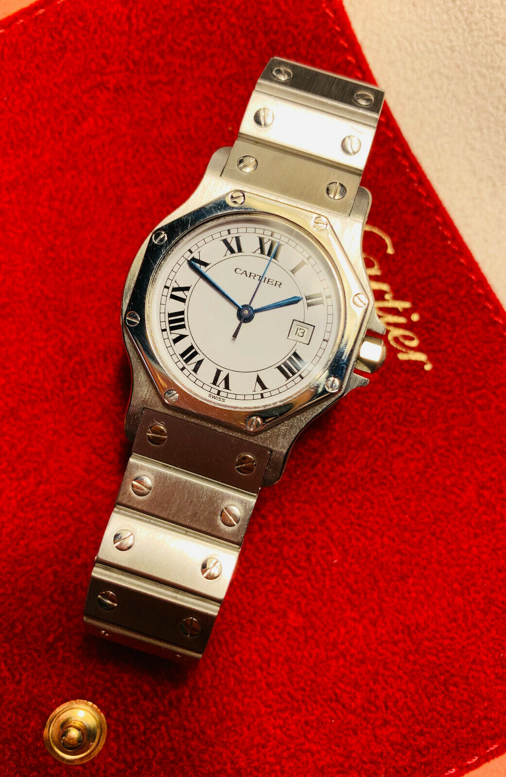 Cartier santos shop ronde octagon