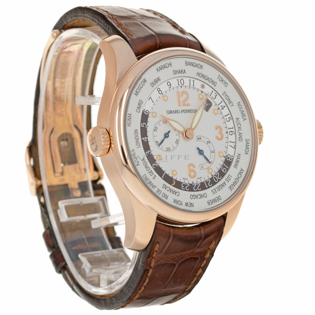 FS Girard Perregaux 49851 WW.TC 18kt Rose Gold GP World Time