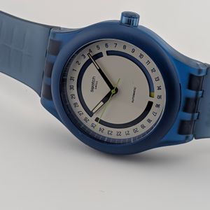 WTS] Swatch Sistem51 Hodinkee Stoplight Neon Remix (SO30Z402