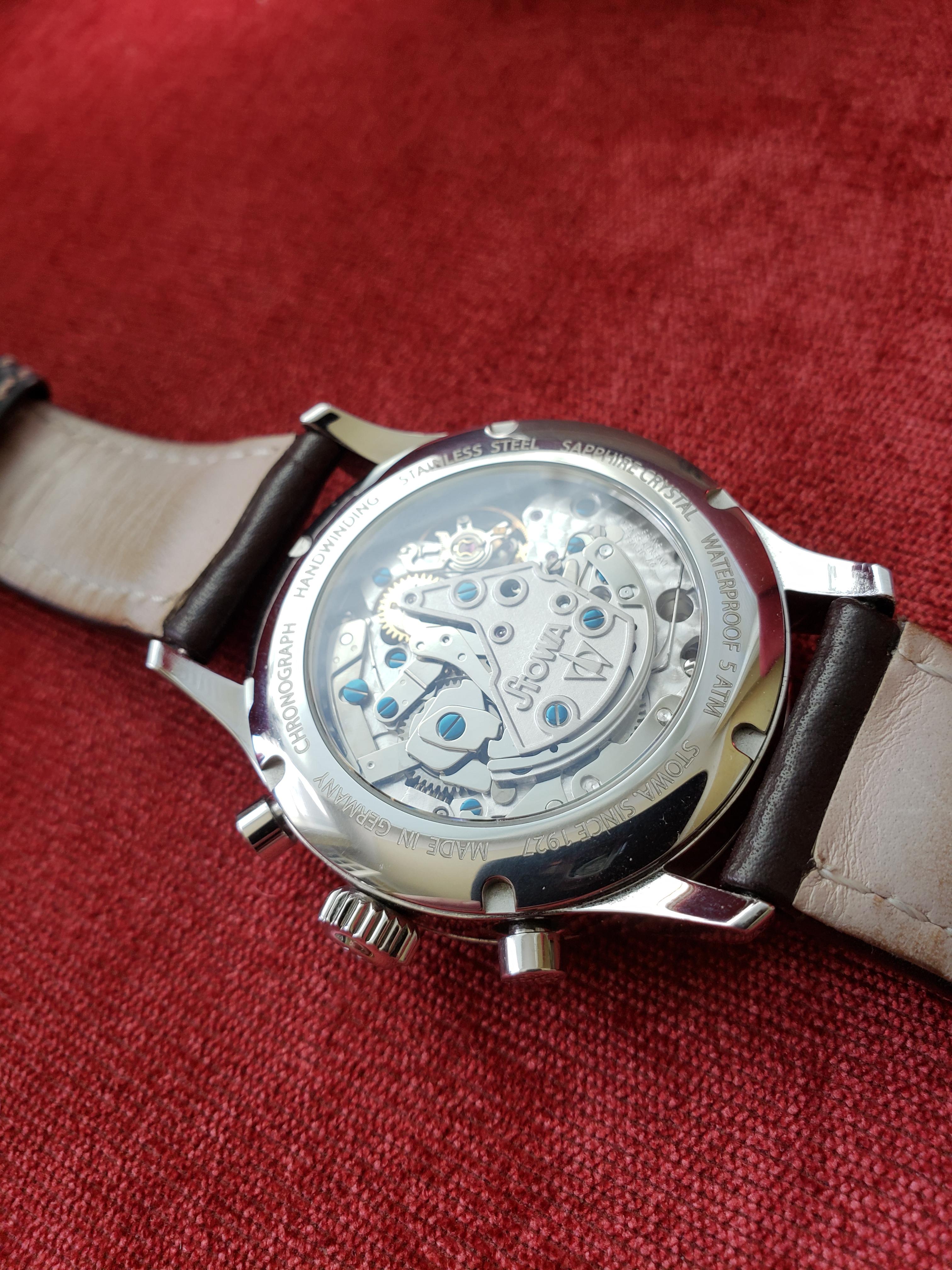STOWA 1938クロノグラフ自動巻腕時計