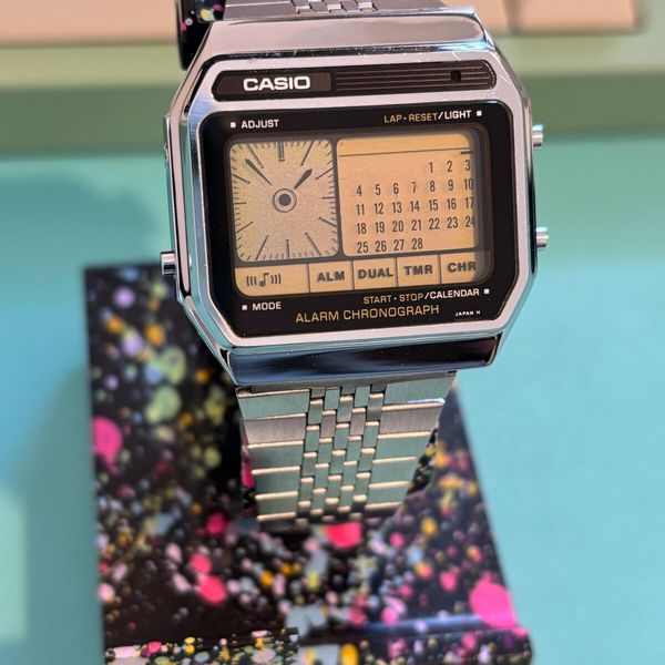 [ULTRA RARE] Vintage Casio AX-210 Melody-Calendar Digital Watch JAPAN ...